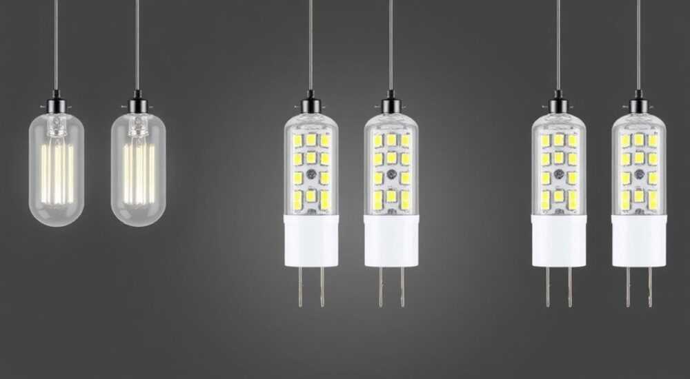 Какие светодиодные лампы g4 лучше для люстры с пультом ac12v или dc12v