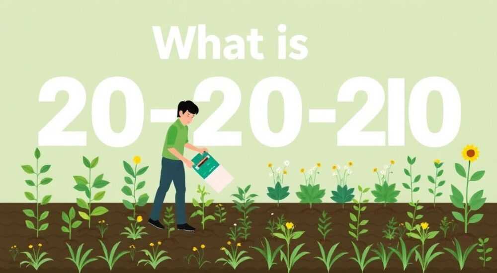Какое удобрение 20 20 20