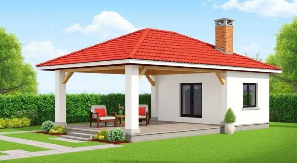 Какую черепицу выбрать для беседки