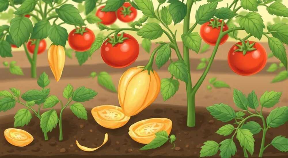 Картофельные очистки как удобрение для помидор