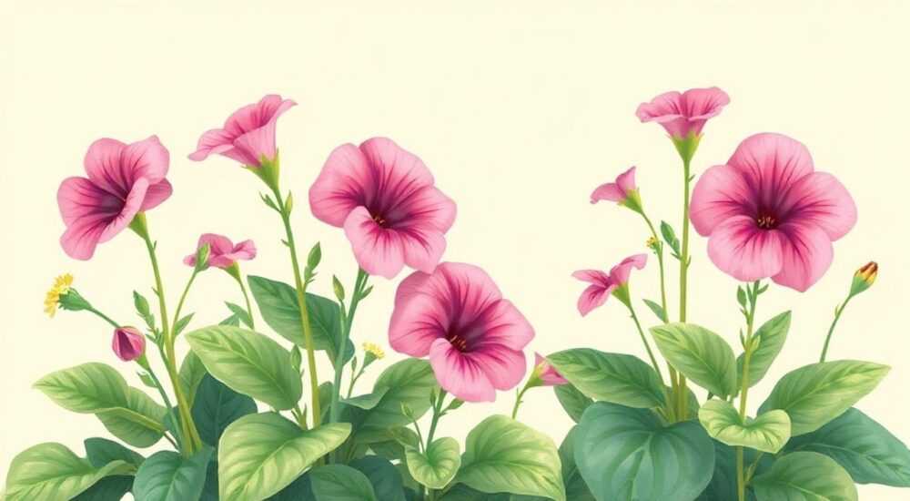 Когда начинают цвести петунии