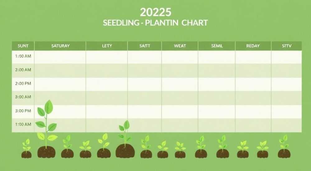 Когда сажать рассаду в 2025 таблица