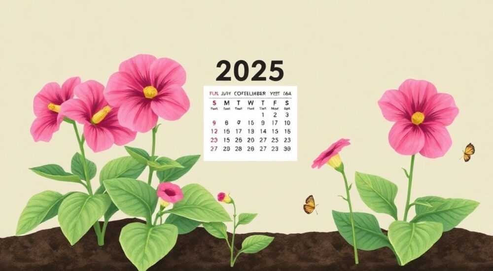 Когда сеять петунию по лунному календарю 2025