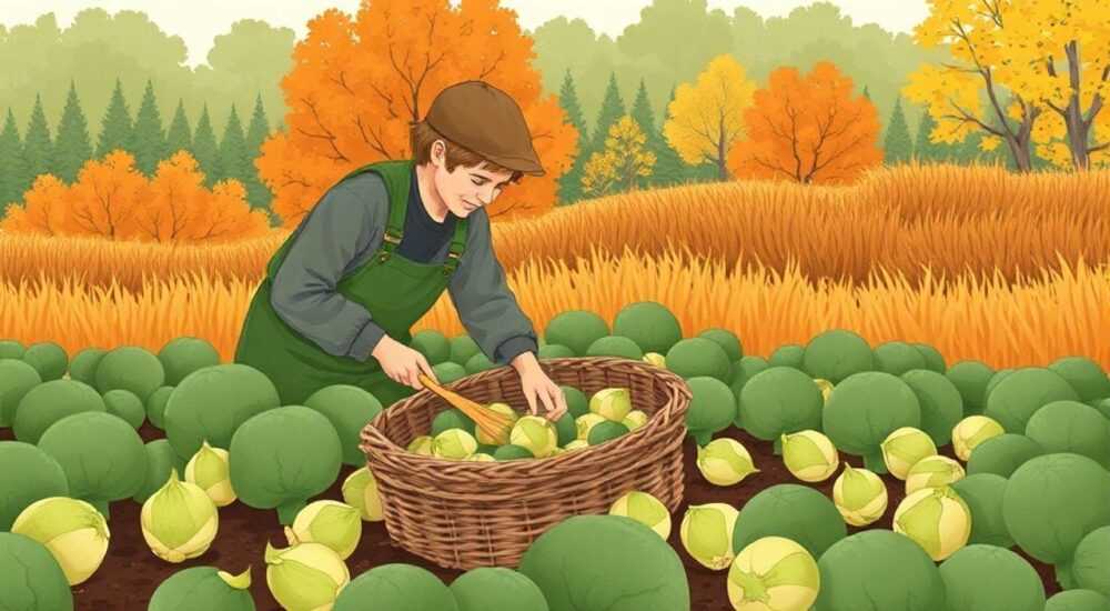Когда убирать брюссельскую капусту с грядки осенью