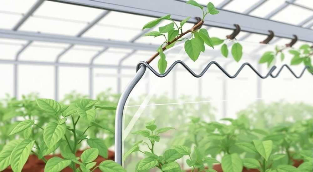 Крепление зигзаг для теплиц как крепить