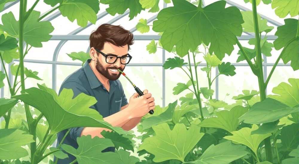 Кто ест листья огурцов в теплице