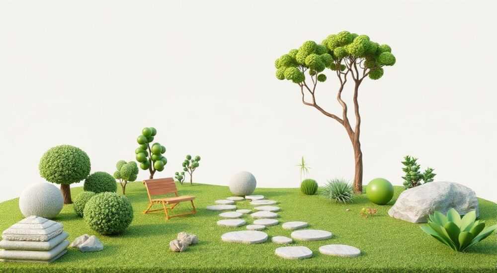 Ландшафтный дизайн 3d как добавить свои объекты