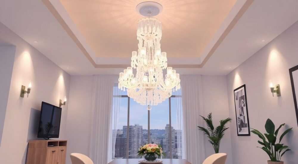 Люстра estares akrilika 60w r 520 как подключить светомузыку