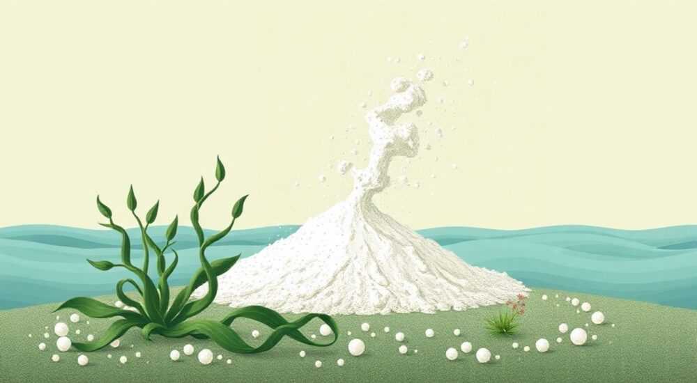 Мука из водорослей как удобрение