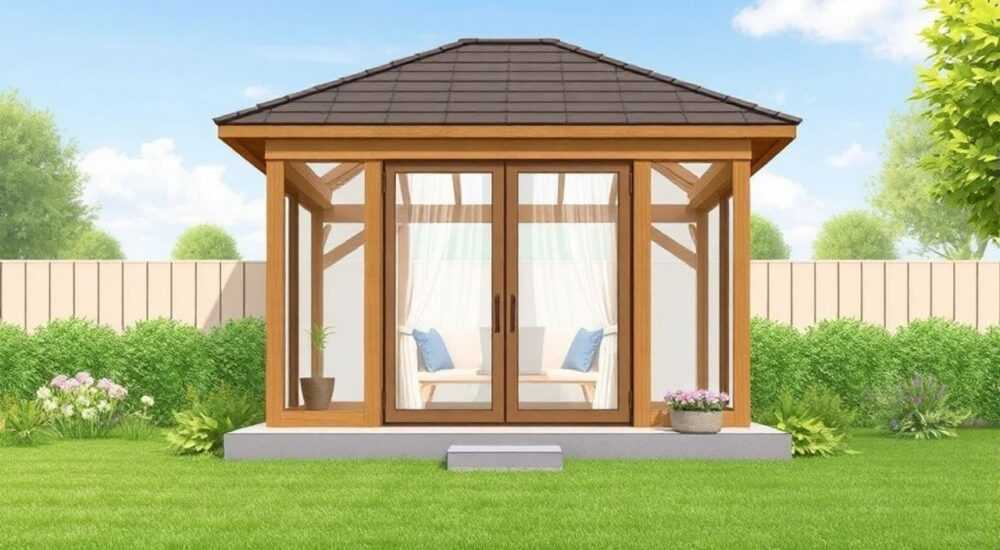 Мягкие окна для беседки своими руками как сделать