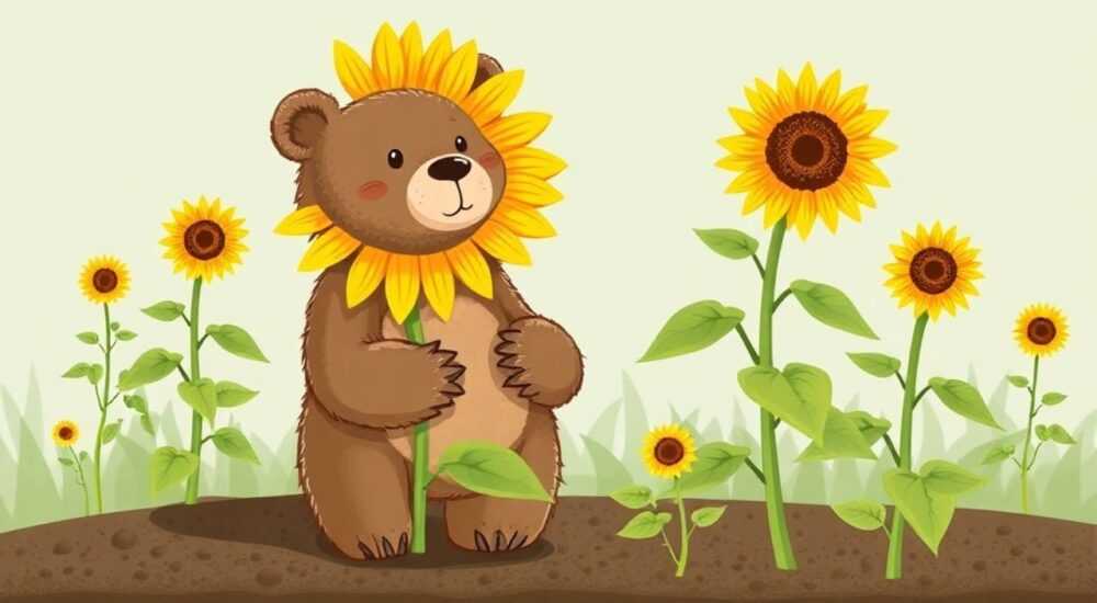 Подсолнечник медвежонок выращивание из семян когда сажать на рассаду