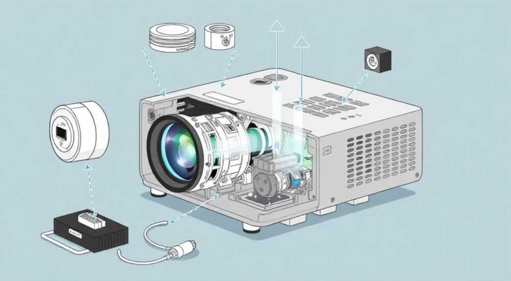 Прожектор экономка 30w мк4712 как разобрать