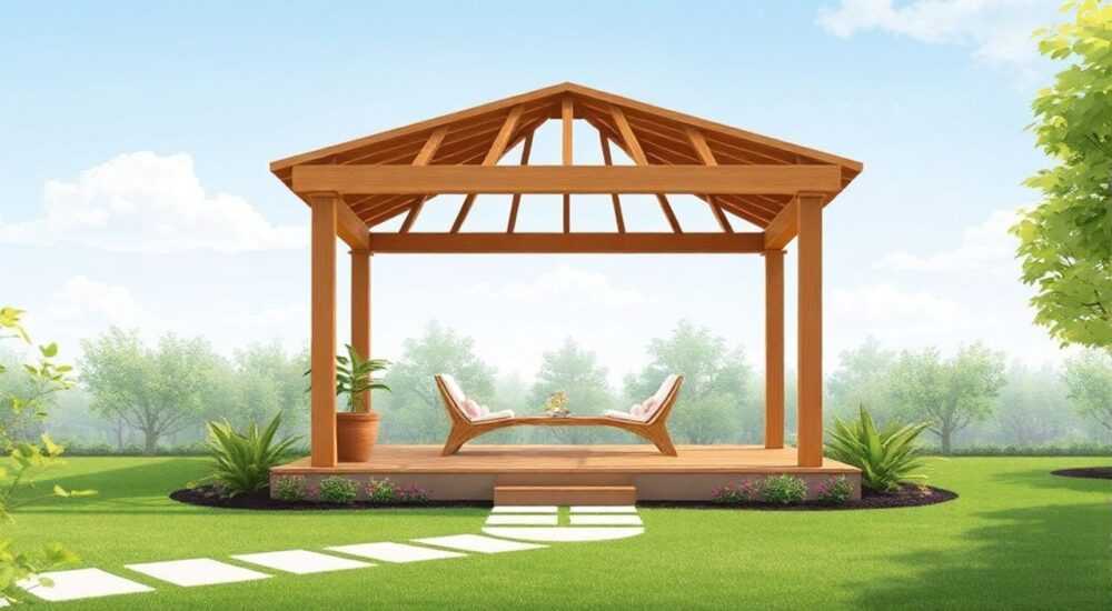 С чего начать строительство беседки