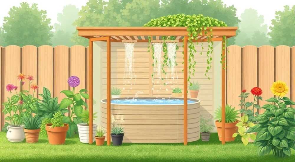 С теплицы собрать воду для бани как