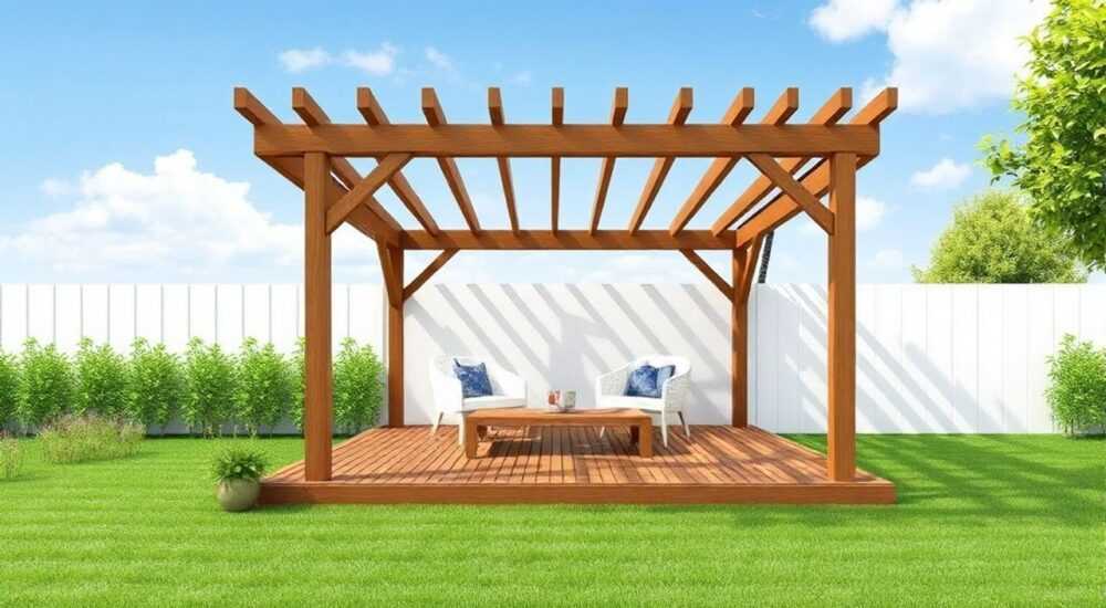 Сколько реек нужно для решетки в беседке