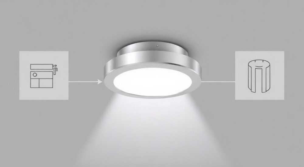 Светильник z light led 1200 как включить