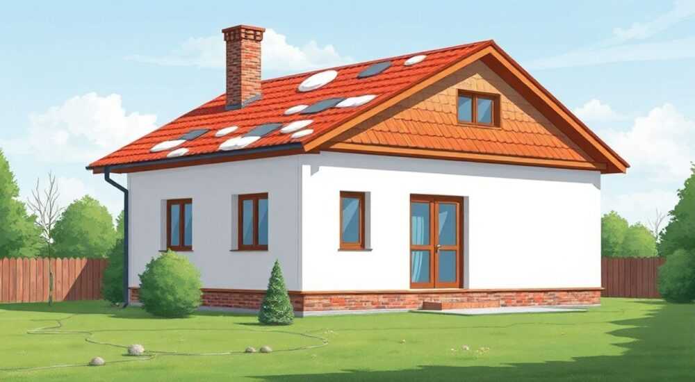 Течет крыша на даче что делать