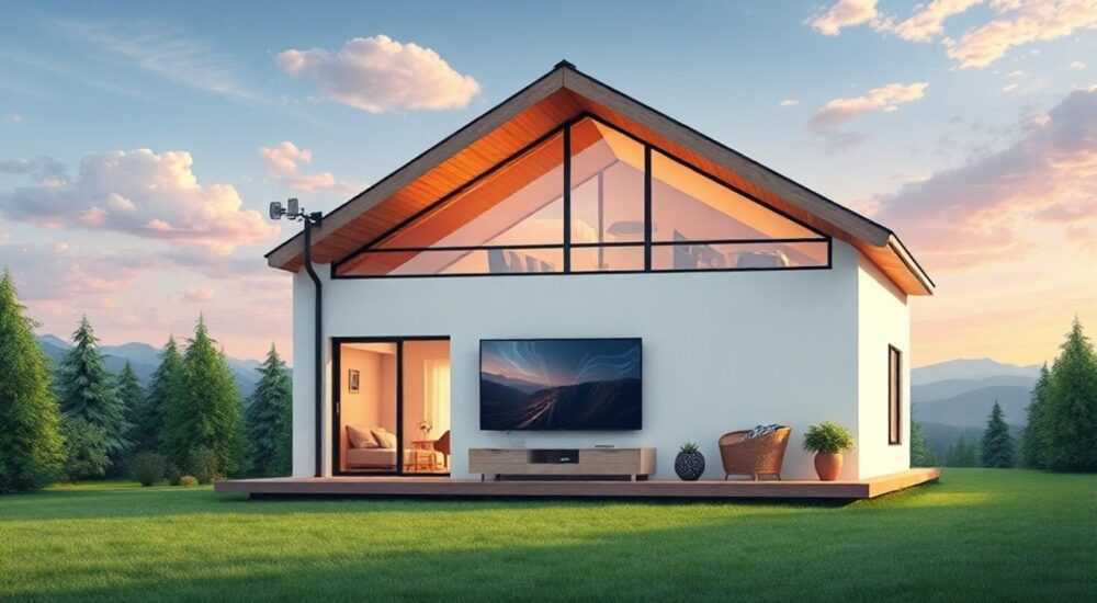Телеантенна для дачи с усилителем какую выбрать