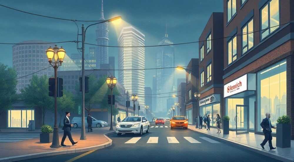 Уличное освещение кому принадлежит