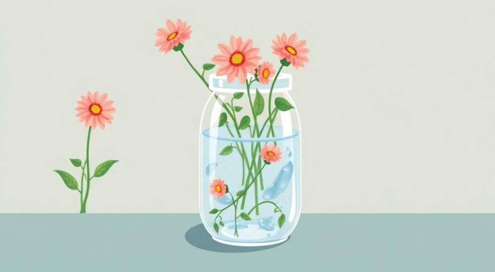 В какой воде хранить хризантемы