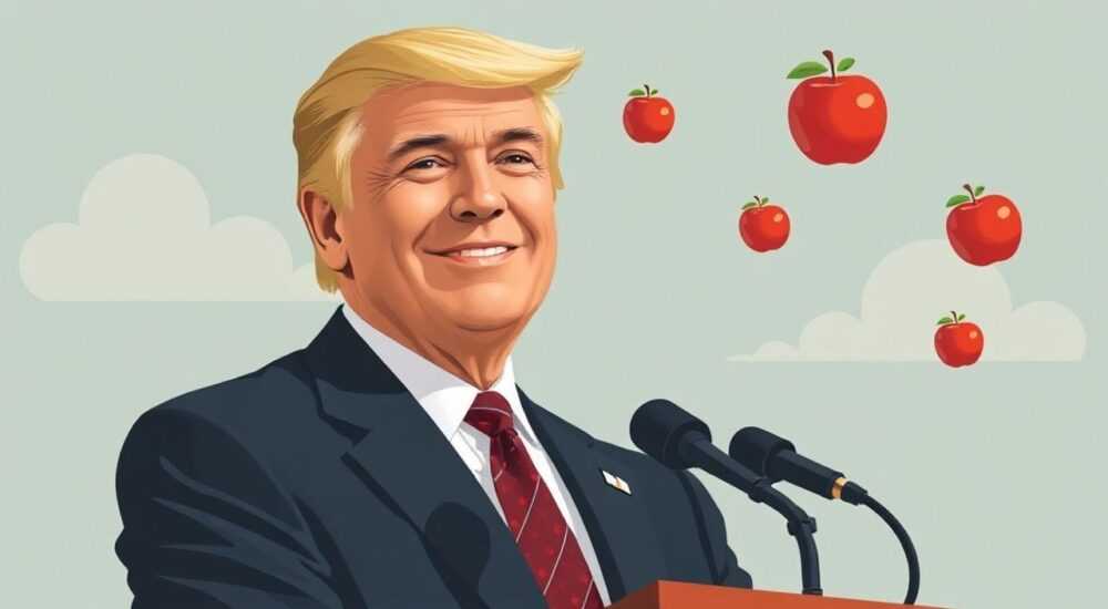 Яблоня президент когда созревает