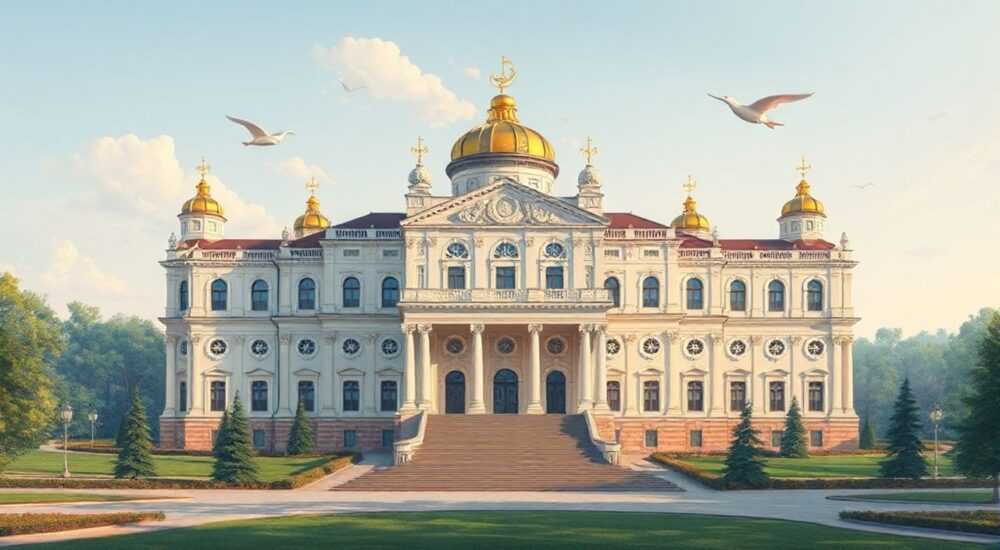 Александровский дворец архитектура