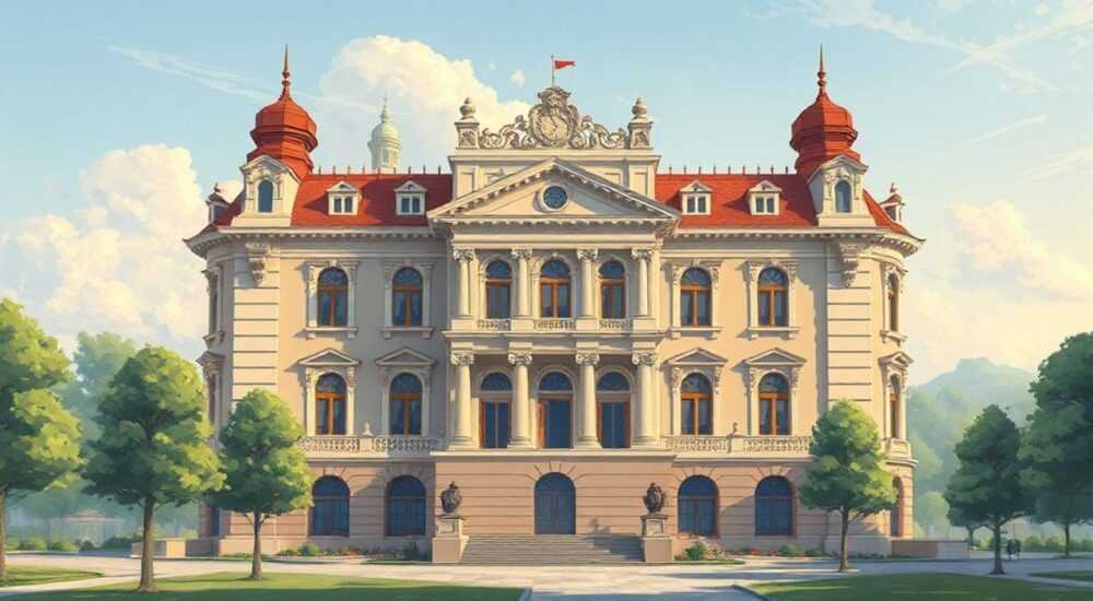 Ампир стиль в архитектуре признаки