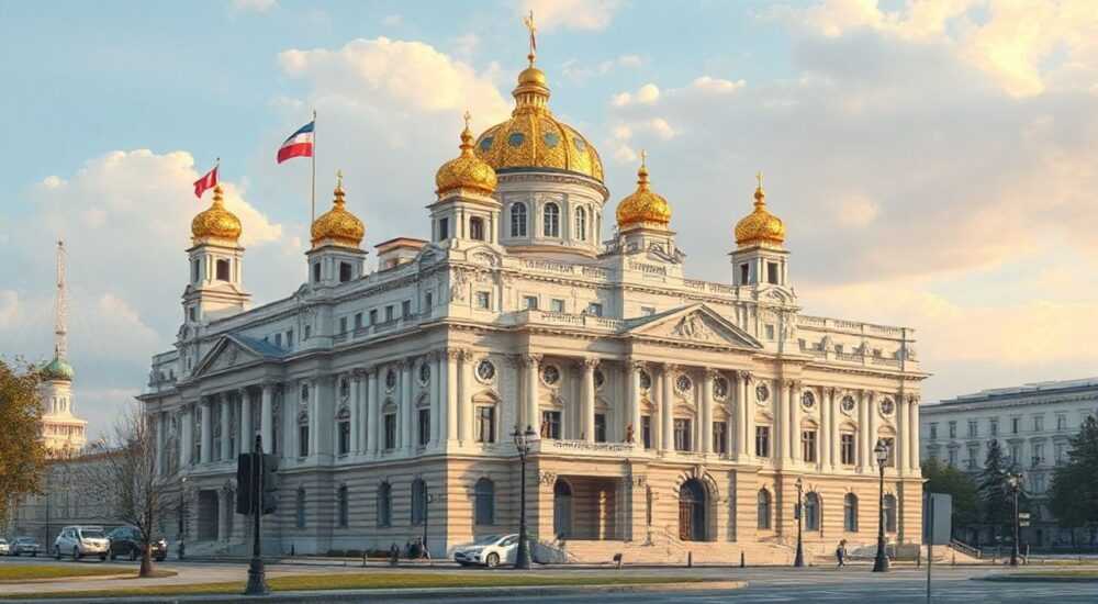 Ампир стиль в архитектуре в россии