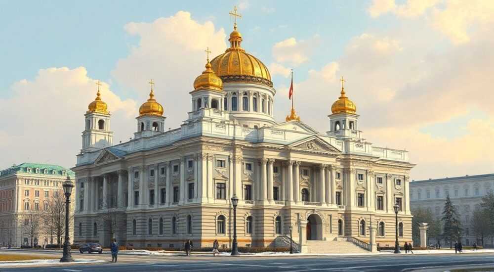 Ампир в архитектуре 19 века в россии