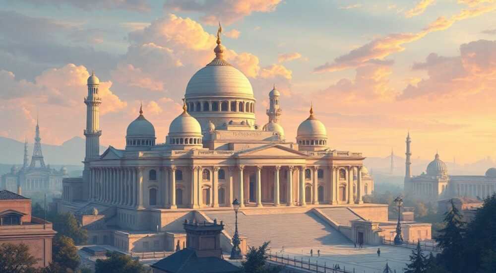 Ампир в современной архитектуре
