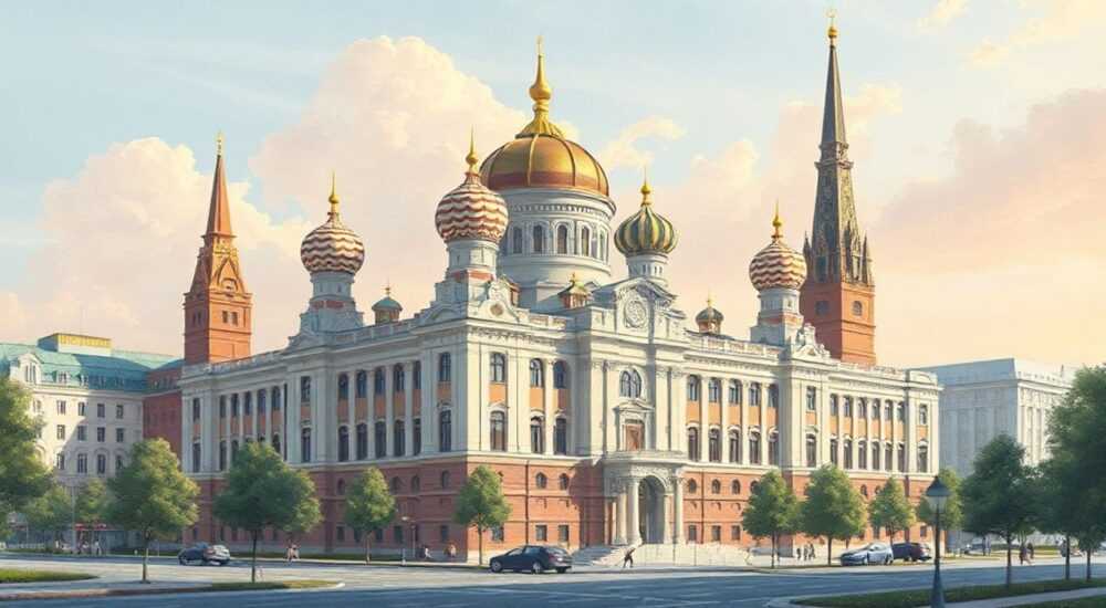 Английская архитектура в москве