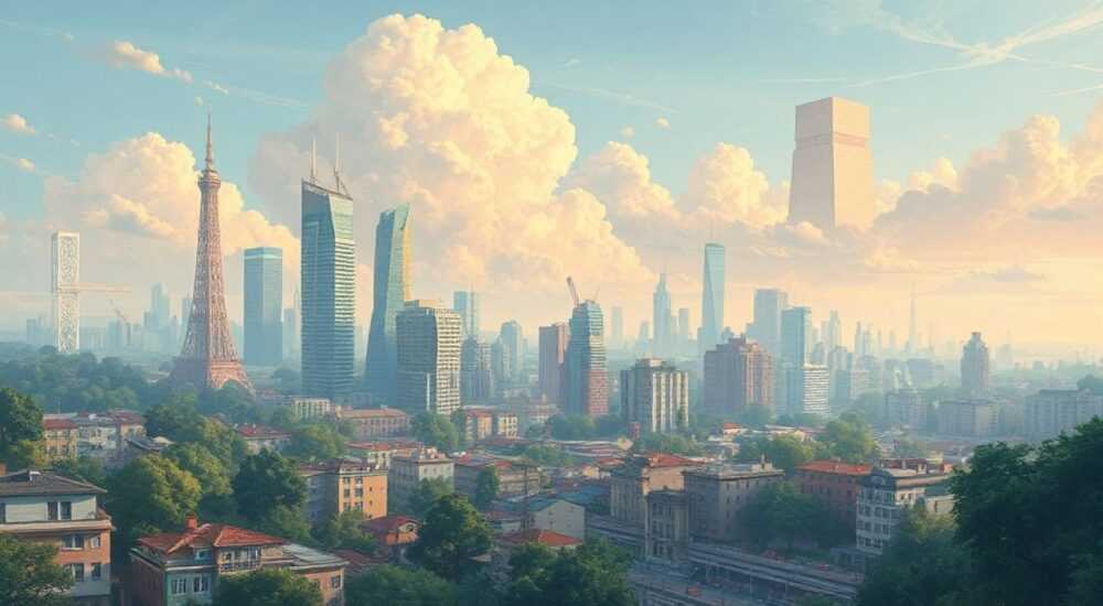 Антропогенные ландшафты города