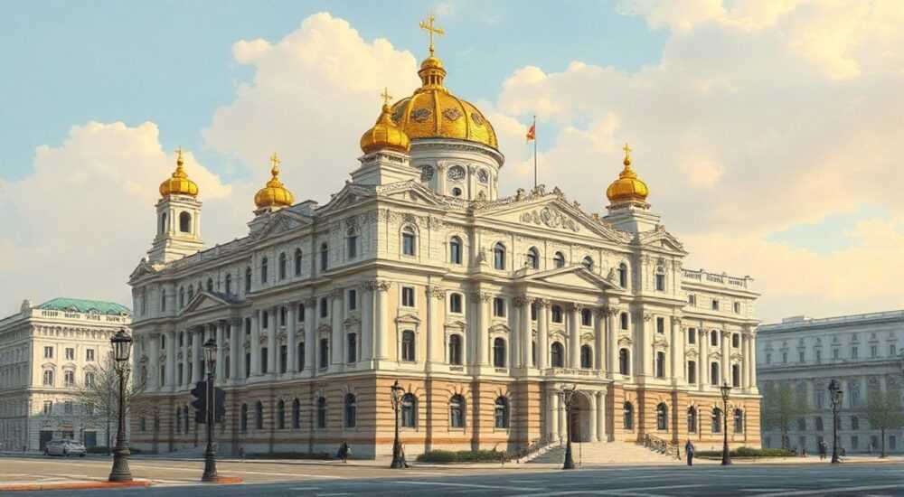 Архитектура 19 века в россии ампир