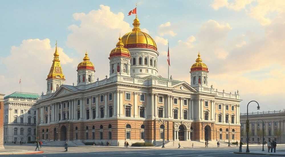 Архитектура 19 века в стиле ампир москва
