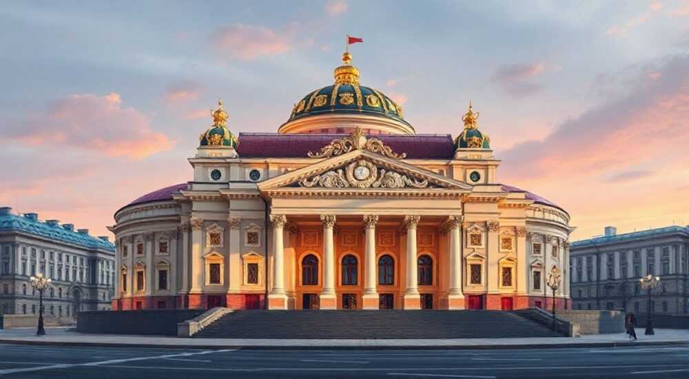 Архитектура большого театра в москве