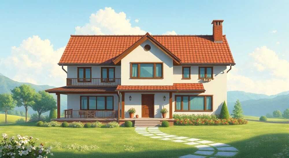 Архитектура деревенского дома