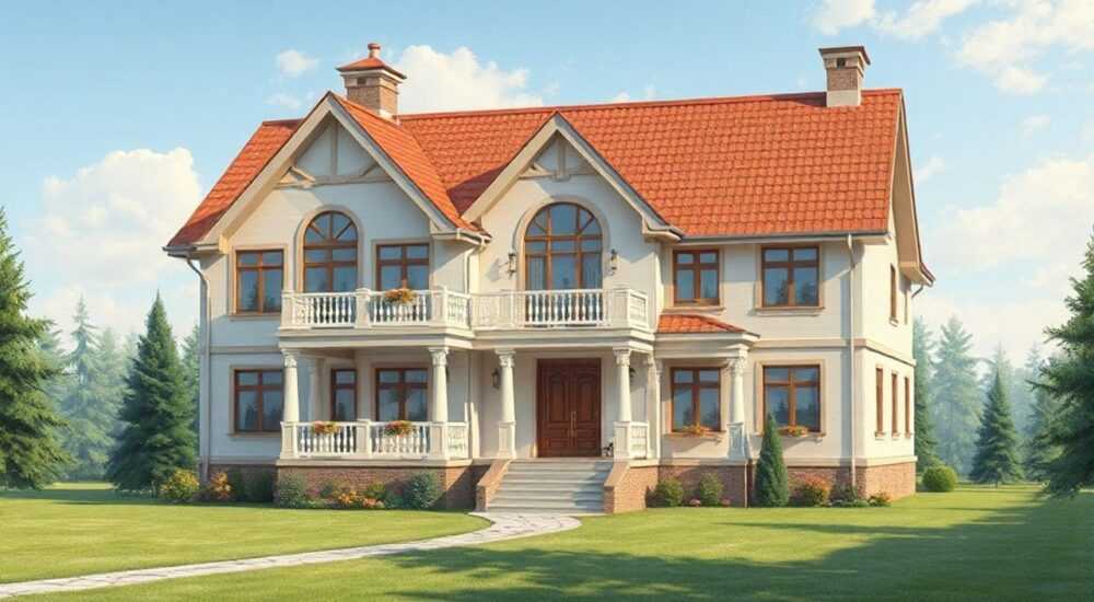 Архитектура домов в русском стиле