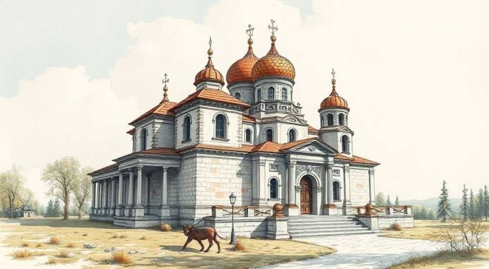 Архитектура древней руси рисунок
