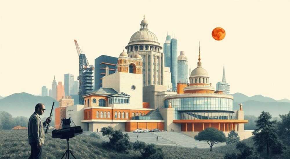 Архитектура коллаж