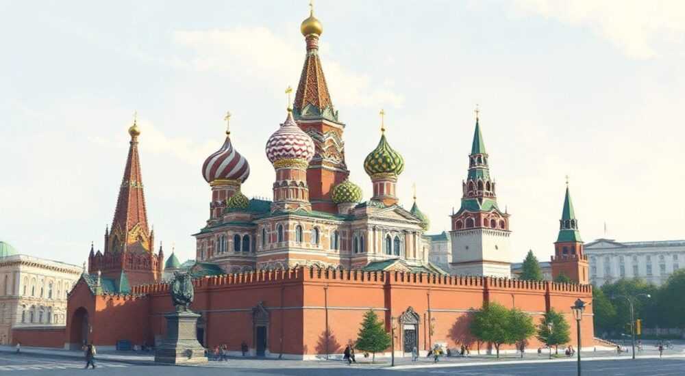 Архитектура московского кремля 17 века