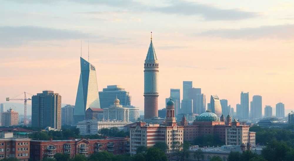 Архитектура москва сити