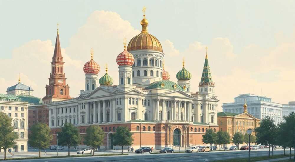 Архитектура москвы история