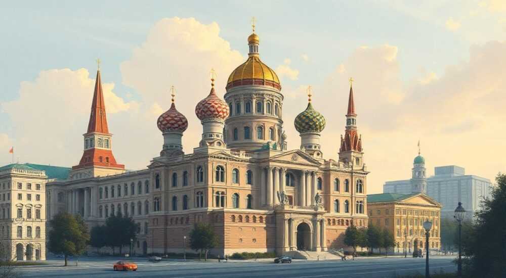 Архитектура москвы наследуя черты