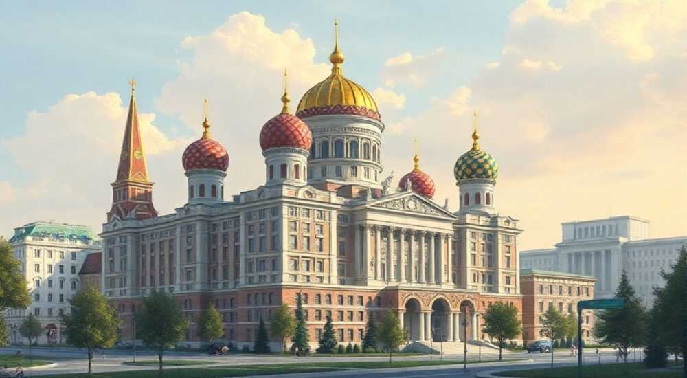 Архитектура москвы унаследовав черты зодчества наиболее