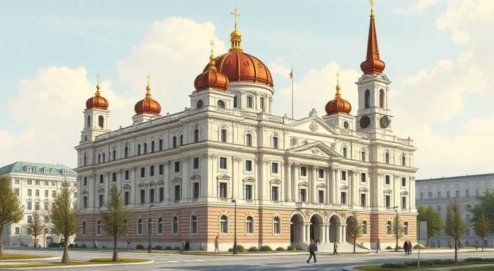Архитектура россии 19 века примеры