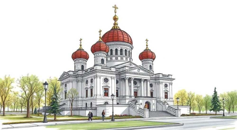 Архитектура россии нарисовать