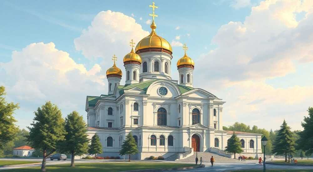 Архитектура троице сергиевой лавры