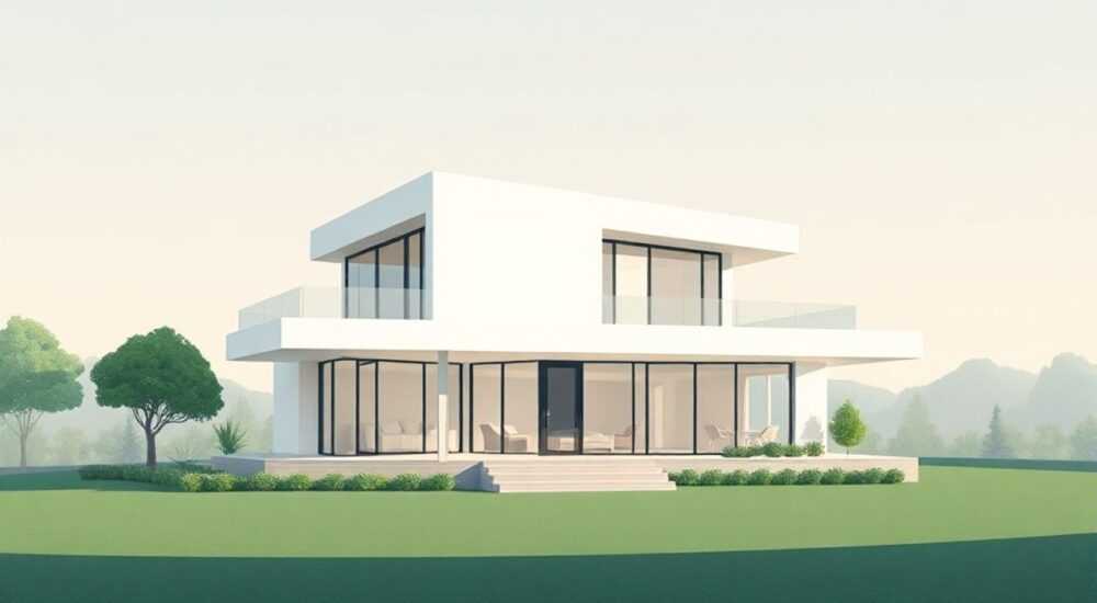 Архитектура в стиле минимализм