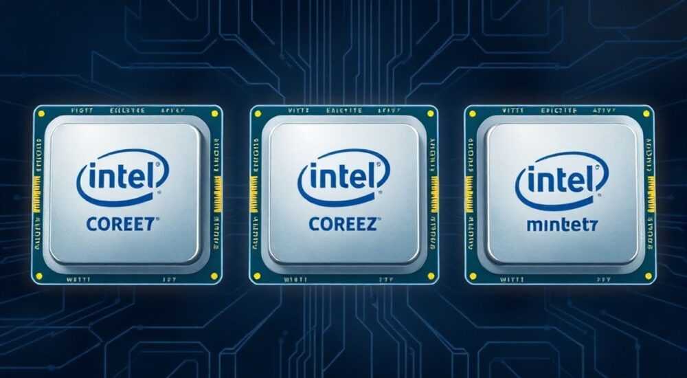 Архитектуры процессоров intel