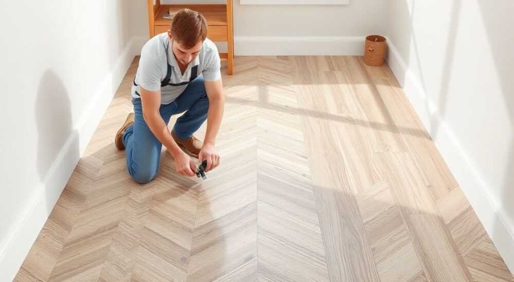 Арт винил напольное покрытие как укладывать елочкой
